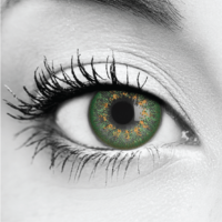 Green Envy Contact Lenses - Bella