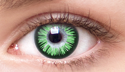 chic green envy contacts