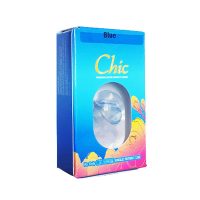 Chic Blue Colored Contacts
